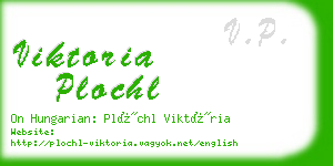 viktoria plochl business card